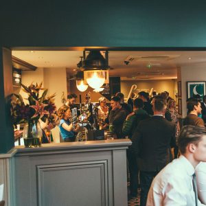 Image of people in Leeds Brewery Tap