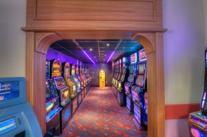 Slot machines at Majestic Bingo